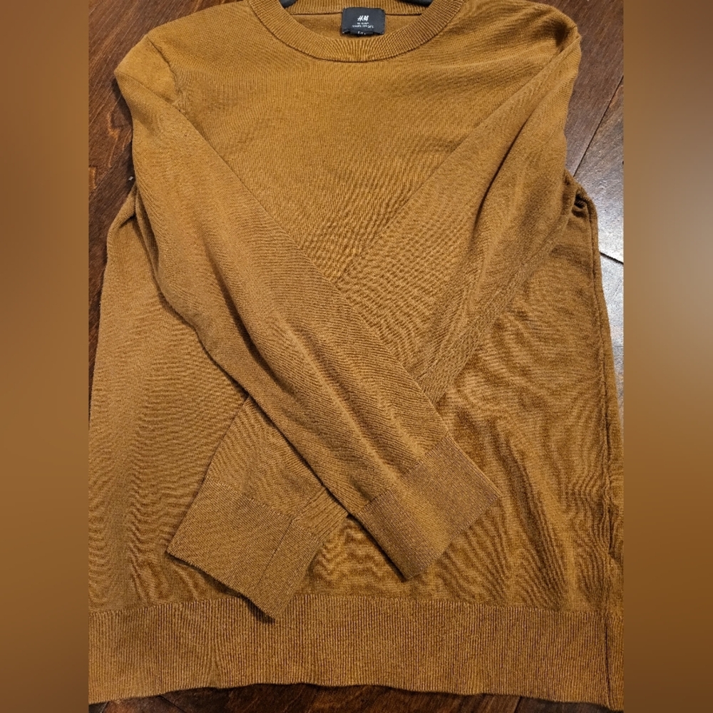 H&M Slim Fit Coupe Étroite Biege Brown Cotton